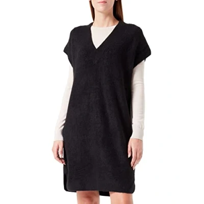 Abbildung von Garcia Damen Dress Kleid, Black, XL
