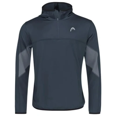 Abbildung von Head CLUB FYNN Sweatjacke, Herren, Größe: Small, Dunkelblau weiss