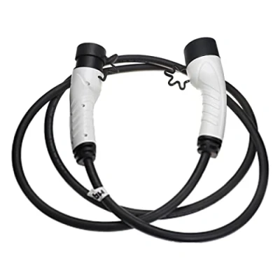 Abbildung von vhbw Ladekabel Typ 2 zu kompatibel mit Volvo XC60 Recharge, PHEV, XC90 PHEV Elektroauto, 3 phasig, 16 A, 11 kW, m