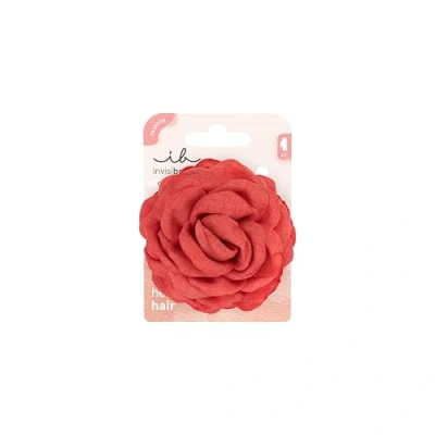Abbildung von invisibobble Clipstar L Fleur de Coral (1 Stück) Große Haarspange mit 3D Blume Haarklammer für Damen &amp; Mädchen Perfekt elegante Stylings, Frühling dünnes Haar