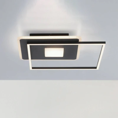 Abbildung von JUST LIGHT LED Deckenleuchte DOMINO, fest integriert, Warmweiß