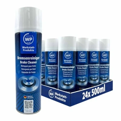 Abbildung von MW 24x Dosen WP Bremsenreiniger 500 ml original von Werkstatt Produkte Sprüht 360 in jeder Lage