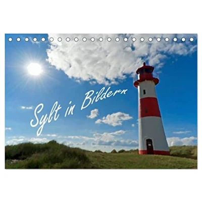 Abbildung von Sylt in Bildern (Tischkalender 2025 DIN A5 quer), CALVENDO Monatskalender