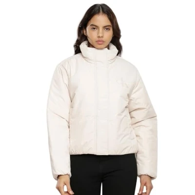 Abbildung von Calvin Klein Jeans Damen Short Lightweight Padded Jacket J20J221883 Gepolsterte Jacken, Beige (Putty Beige), XL