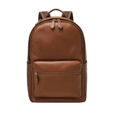 Abbildung von Fossil Buckner Laptopfach Tagesrucksack, Größe: One Size, Brown