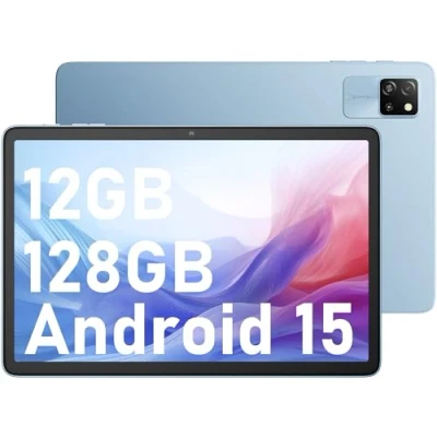 Abbildung von Blackview Tablet Android 15 Tab60 WiFi 10 Zoll PC Tablet, 12GB(4+8Expansión) RAM + 128GB ROM (2TB TF), Octa Core 6, 1280 x 800 HD, Widevine L1, 5100mAh, BT 5.2, GMS, Dual Camera 5MP 8MP, Type C