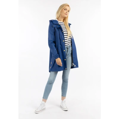 Abbildung von Schmuddelwedda Bridgeport Regenjacke / wasserabweisende Jacke, Damen, Größe: 38, Königsblau