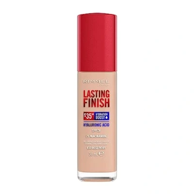 Abbildung von Rimmel Lasting Finish 35Hr Foundation 30ml (Various Shades) 010 Rose ivory