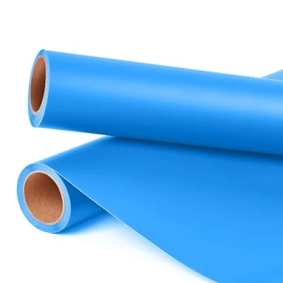 Abbildung von Prime Vinyl Vinylfolie Plotter Blau 30,5cm x 335,5cm Matt Permanentes Plotterfolie Rollen für Tasse, Fenster, Wohnkultur