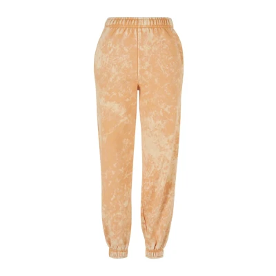 Abbildung von Urban Classics Towel Washed Jogginghose, Damen, Größe: 5XL, Paleorange