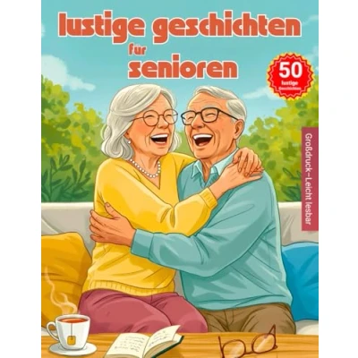 Abbildung von Lustige Geschichten für senioren: 50 Senioren zum Vorlesen Kurzgeschichten mit großer Schrift, ideal Lachen und ... Rentnergeschichten voller Humor