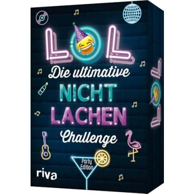 Abbildung von LOL Die ultimative Nicht lachen Challenge Partyedition: mit den besten Witzen, Flachwitzen, Scherzfragen für Erwachsene. Partyspiel Trinkspielvariante. Ab 18 Jahren