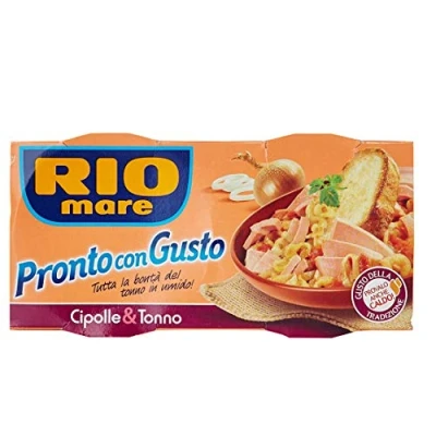Abbildung von 6x Rio Mare Tonno e Cipolle fertiggerichte Thunfisch und Zwiebel 2x160g Instant food