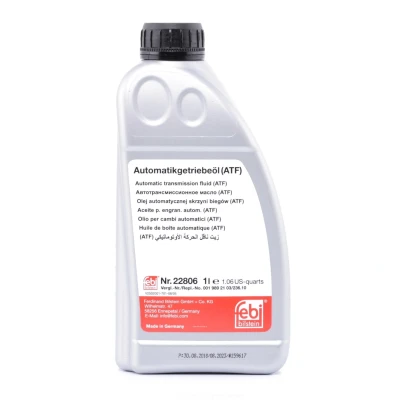 Abbildung von FEBI BILSTEIN 22806 Automatikgetriebeöl ATF III 1 Rot FORD: Ranger Mk3, Transit Mk6 Kastenwagen, FIESTA 5, MERCEDES BENZ: W124 Limousine, A Klasse