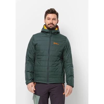 Abbildung von Jack Wolfskin Lapawa INS Hoody Winterjacke, Herren, Größe: Large, Black olive