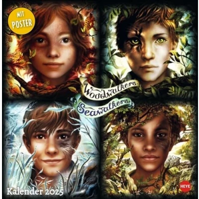 Abbildung von Woodwalkers Seawalkers Broschurkalender 2025: Kalender mit fantastischen Illustrationen von Claudia Carls aus der beliebten Bestseller Buchreihe ... für Fans Gestaltwandler.
