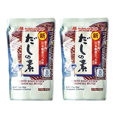 Abbildung von Pamai Pai® Doppelpack: 2 x 48g Dashino Moto Würzpulver (Dashi) PORTIONIERT für Miso