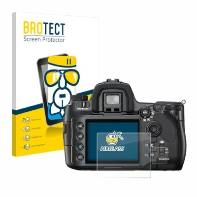 Abbildung von BROTECT Schutzglas für Sony Alpha 900 (DSLR A900) Schutzfolie Panzer Folie Glas [Extrem Kratzfest 9H, Anti Fingerprint, Ultra Transparent]
