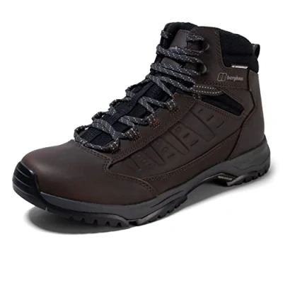 Abbildung von Berghaus Herren Expeditor Ridge 2.0 Lederwanderschuhe Schwarz/Braun UK 7