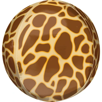 Abbildung von Orbz Ballon Giraffendruck 38cm