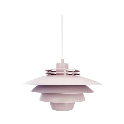 Abbildung von Dyberg Larsen Hängelampe Ejka mini, rosa, Ø 30 cm, Metall