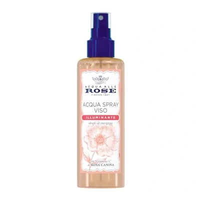 Abbildung von Acqua alle Rose, Aufhellendes Gesichtswasser, ideal für stumpfe und Haut, erfrischt energetisiert die mit Vitamin C von Hagebutte, 200 ml