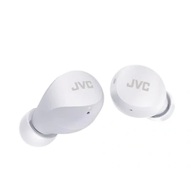 Abbildung von JVC HA Z66T W Gumy Mini Wireless Earbuds, klein, Ultraleicht, 3 Sound Modi (Bass/Clear/Normal), Wasserfest (IPX4), 23 Std. Akkulaufzeit, Bluetooth 5.1, (Weiß)