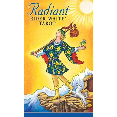 Abbildung von Radiant Rider Waite Tarot Deck: 78 beautifully illustrated cards and instructional booklet