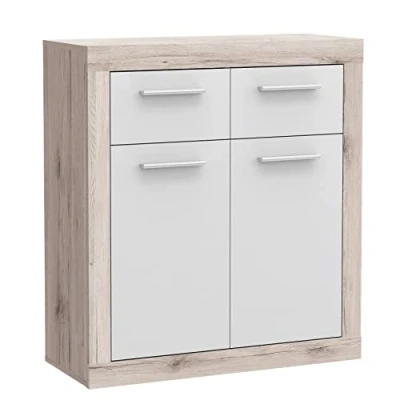 Abbildung von Newroom Kommode Toshio, Sandeiche Modern Sideboard Highboard Wohnzimmer