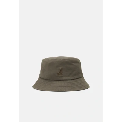 Abbildung von Kangol Herren Washed Bucket Baskenmütze, Verde Oliva, M
