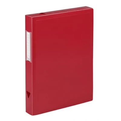 Abbildung von Viquel Class Doc Heftbox Polypropylen, Rücken 40 mm rot