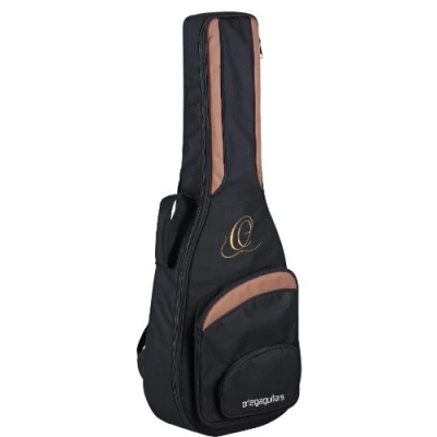 Abbildung von Ortega Guitars ONB14 hochwertige Konzertgitarren Tasche 1/4 Größe mit Rucksackgarnitur schwarz