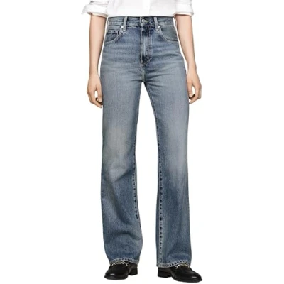 Abbildung von Tommy Hilfiger Damen Jeans Hose Relaxed Bootcut Fit, Blau (Pat), 30W/30L