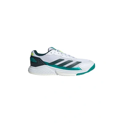 Abbildung von adidas Herren Courtquick Mens Shoes Padel Schuhe, Cloud White/Cloud White/Aurora Ivy, 38 2/3 EU