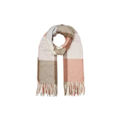 Abbildung von VERO MODA Vmellen Woven Scarf Ga Noos Schal, Burnt Sienna/Checks:Sweet Dreams/Cosmic/Brown LEN/BRICH, ONE Size