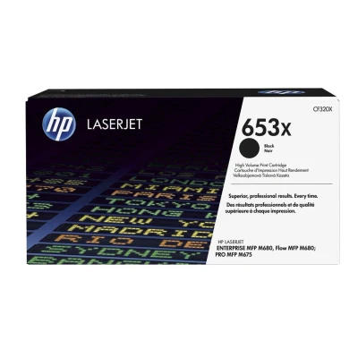 Abbildung von HP 653X (CF320X) Schwarz Toner Hohe Kapazität