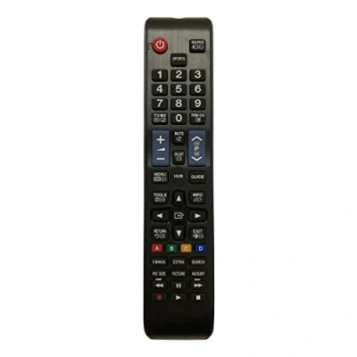 Abbildung von Aurabeam Ersatz TV Fernbedienung kompatibel mit Samsung UE55J6250SU/XZG Fernseher