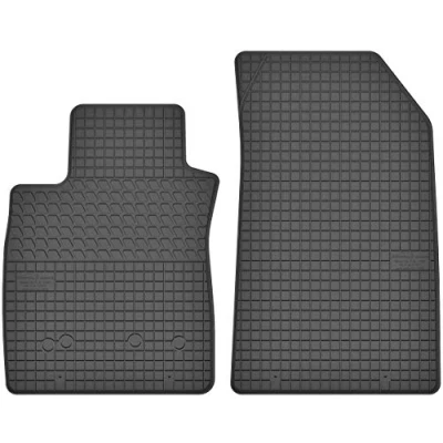 Abbildung von Gummimatten Vorne Gummi Fußmatten Satz für Renault Clio III (2005 2012) / IV (ab 2 teilig Passgenau