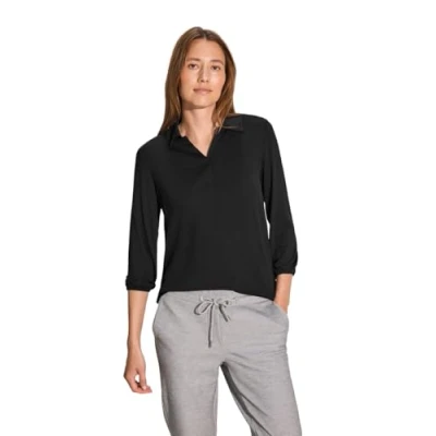 Abbildung von Cecil Poloshirt, Damen, Größe: XXL, Schwarz
