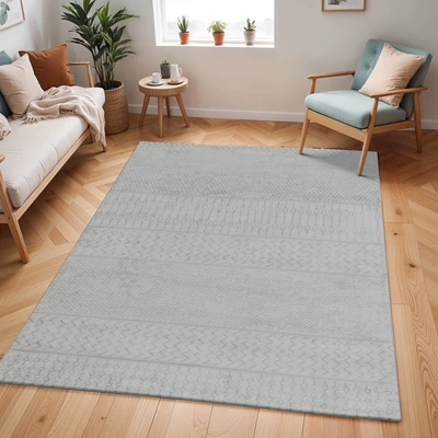 Abbildung von Surya Teppich &quot;Geometric&quot;, rechteckig, Kurzflor Teppich;
