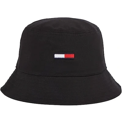 Abbildung von Tommy Jeans FLAG Bucket HAT Hut, Herren, Größe: One Size, Black