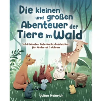 Abbildung von Die kleinen und großen Abenteuer der Tiere im Wald: 3 5 8 Minuten Gute Nacht Geschichten für Kinder ab Jahren (Die Wald, Band 1)
