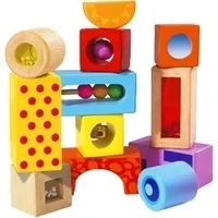 Abbildung von SIMBA Spielbausteine Eichhorn Color, Klangbausteine, 12 tlg, ab 1 Jahr, (12 St)
