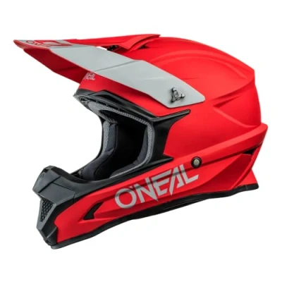Abbildung von O&#039;NEAL Motocross Helm MX Enduro Motorrad ABS Schale, , Lüftungsöffnungen für optimale Belüftung und Kühlung 1SRS Helmet Solid Erwachsene Rot Größe XL