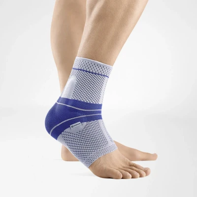 Abbildung von BAUERFEIND OmoTrain S Schulterbandage, Titan, rechts, Größe 1