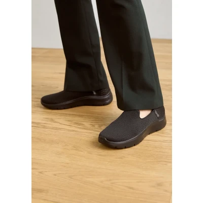Abbildung von Skechers Performance GO WALK FLEX SLIP IN Walkingschuh, Damen, Größe: 35.5, Black Textil