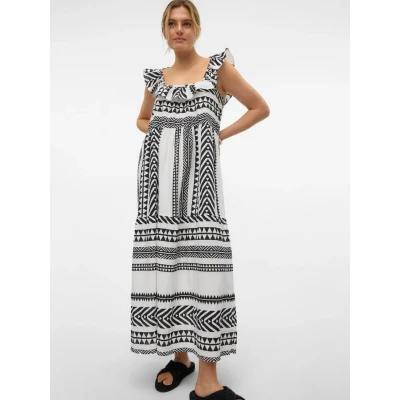 Abbildung von Vero Moda Maxikleid VMDICTHE SL ANKLE DRESS WVN GA