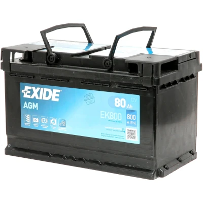 Abbildung von Exide EK800 Start Stop AGM 12V 80Ah 800A