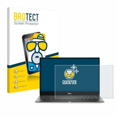 Abbildung von BROTECT Entspiegelungs Schutzfolie für Dell XPS 13 7390 Matte Displayschutz Folie, Anti Reflex, Fingerprint