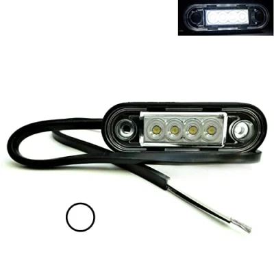 Abbildung von FRISTOM MelTruck® LED Begrenzungsleuchte Positionsleuchte ULTRA FLACH 12V 24V für LKW PKW Anhänger